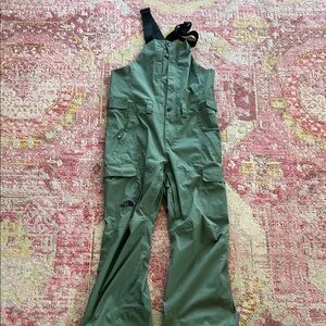 The North Face Olive Ski Bibs Men’s